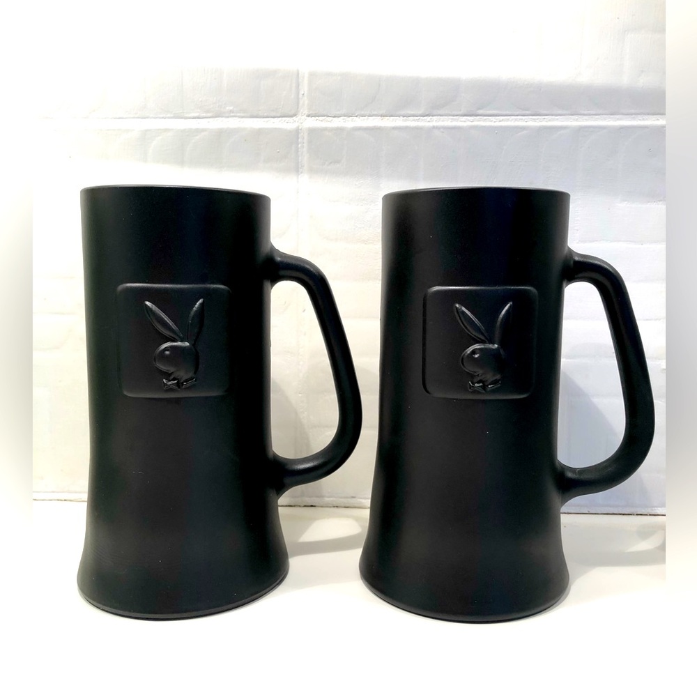 Superbes 2 tasses vintage Playboy Club NYC années 1960